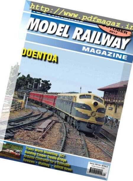 Australian Model Railway – October 2017 Cover