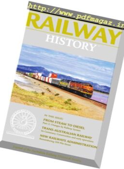 Australian Railway History – October 2017