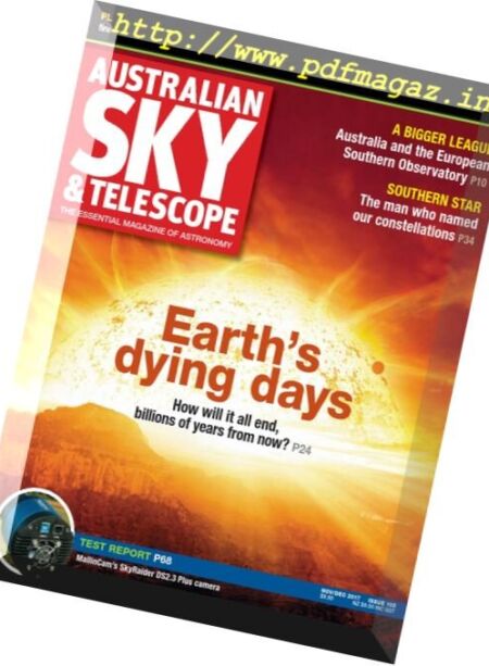 Australian Sky & Telescope – November-December 2017 Cover