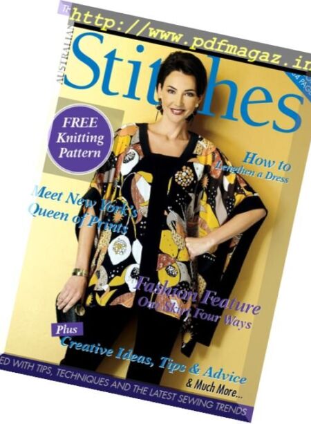 Australian Stitches – July 2017 Cover