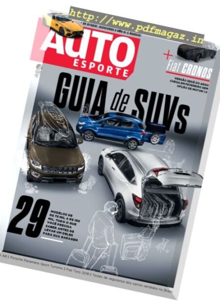 Auto Esporte Brazil – Novembro 2017 Cover