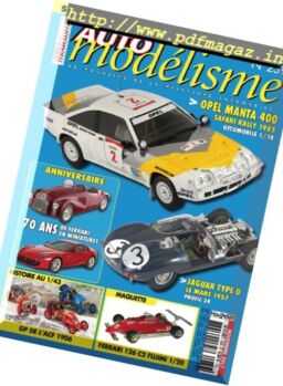 Auto Modelisme – Novembre 2017