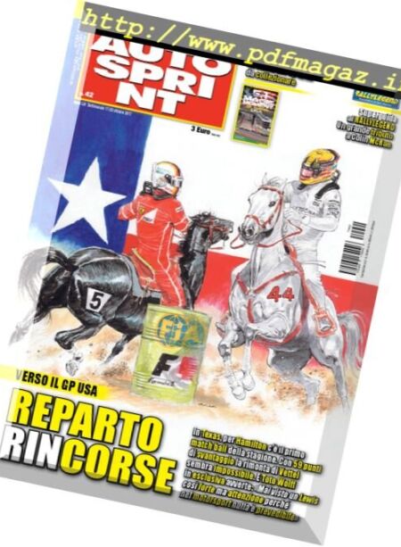 Auto Sprint – 17 Ottobre 2017 Cover