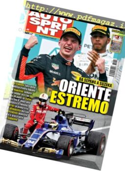 Auto Sprint – 3-9 ottobre 2017