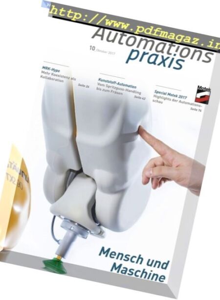 Automations Praxis – Oktober 2017 Cover