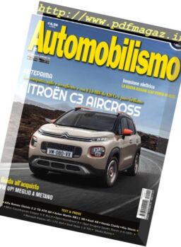 Automobilismo – Novembre 2017