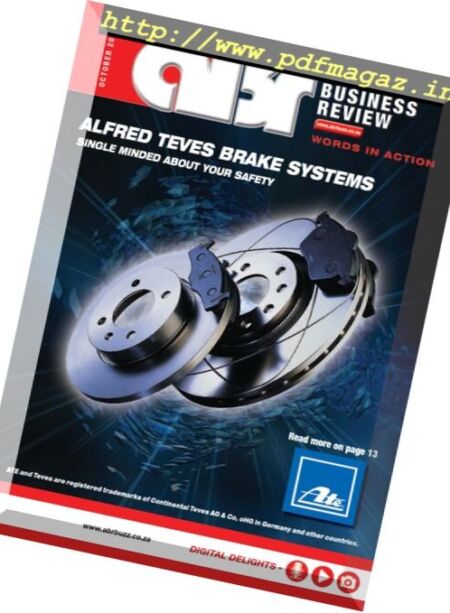 Automotive Business Review – October 2017 Cover