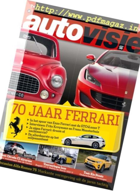 Autovisie – 12 Oktober 2017 Cover
