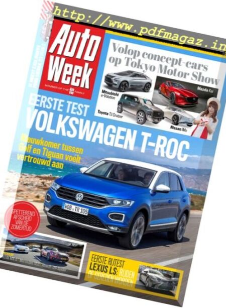 AutoWeek Netherlands – 1 november 2017 Cover