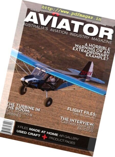 Aviator – October 2017 Cover
