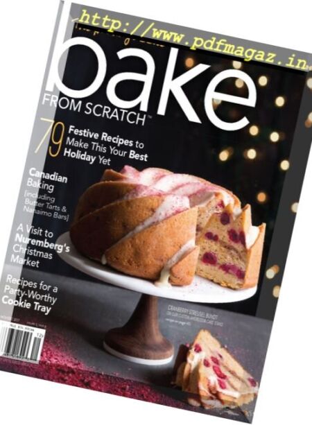 Bake from Scratch – November-December 2017 Cover