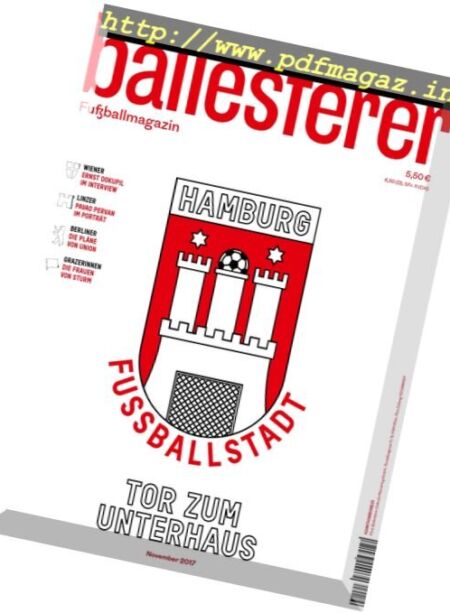 Ballesterer – November 2017 Cover