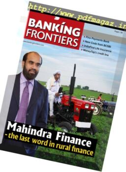 Banking Frontiers – October 2017