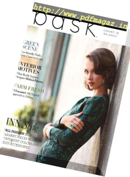 Bask – September 2013 Cover
