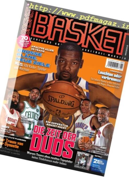 Basket Germany – November 2017 Cover