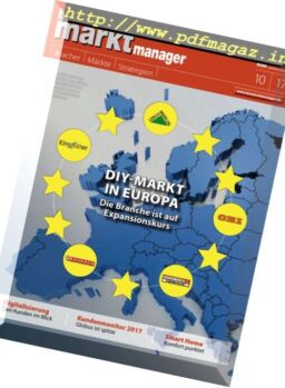 Bau Markt Manager – Oktober 2017