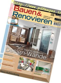 Bauen & Renovieren – November-Dezember 2017