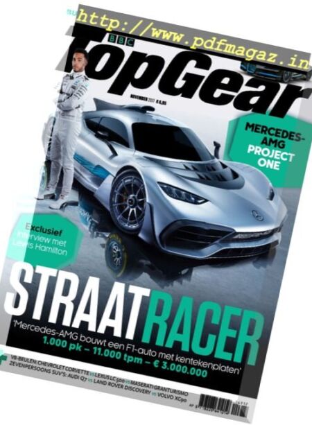 BBC Top Gear Netherlands – november 2017 Cover