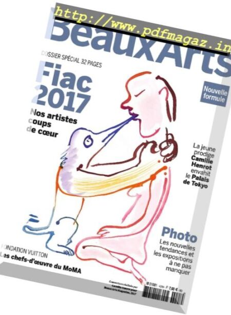 Beaux Arts – Novembre 2017 Cover