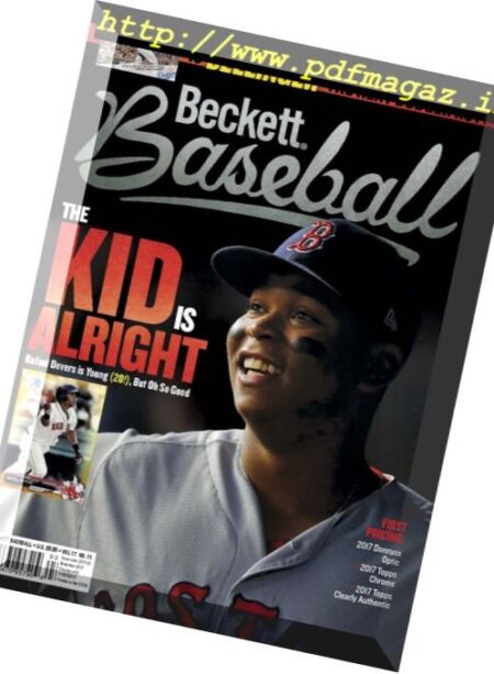Beckett Baseball – November 2017 Cover