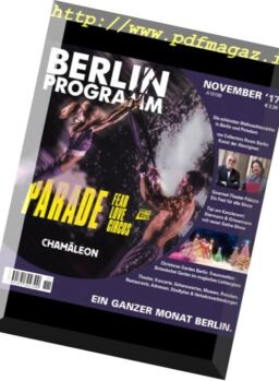 Berlin Programm – November 2017