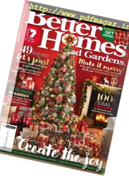 Better Homes and Gardens Australia – January 2018