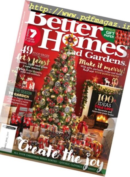 Better Homes and Gardens Australia – January 2018 Cover