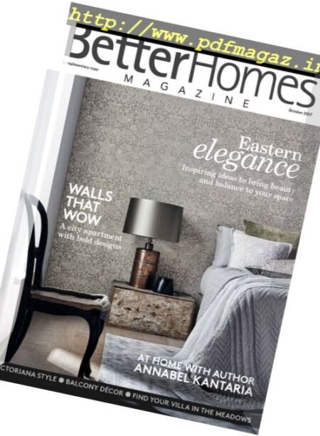 Better Homes – October 2017 Cover