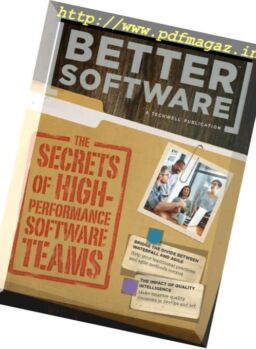 Better Software – Fall 2017