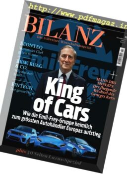 Bilanz – November 2017