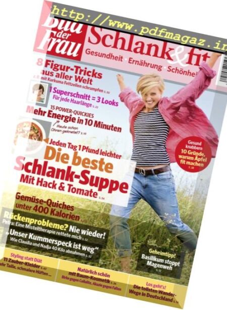 Bild der Frau Schlank & fit – Oktober-November 2017 Cover