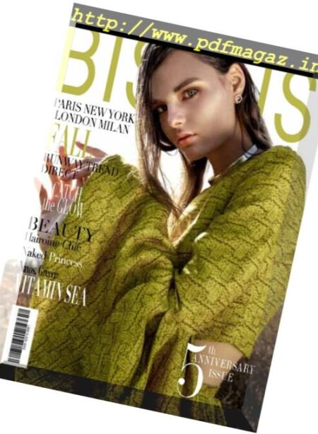 Bisous Magazine – Fall 2017 Cover