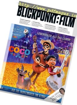 Blickpunkt Film – 16 Oktober 2017