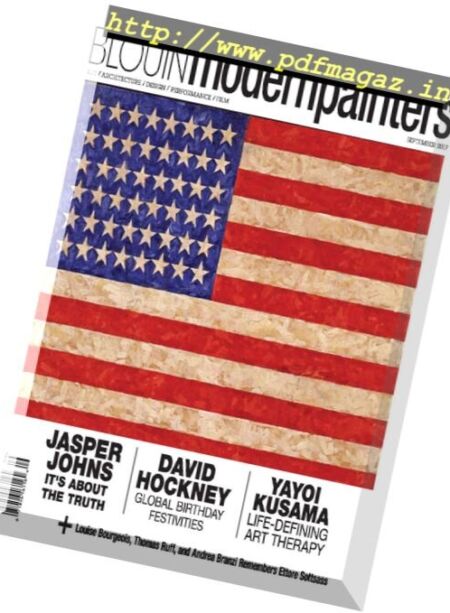 Blouin Modern Painters – September 2017 Cover