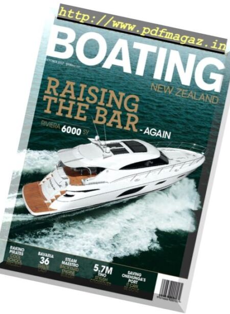 Boating New Zealand – October 2017 Cover