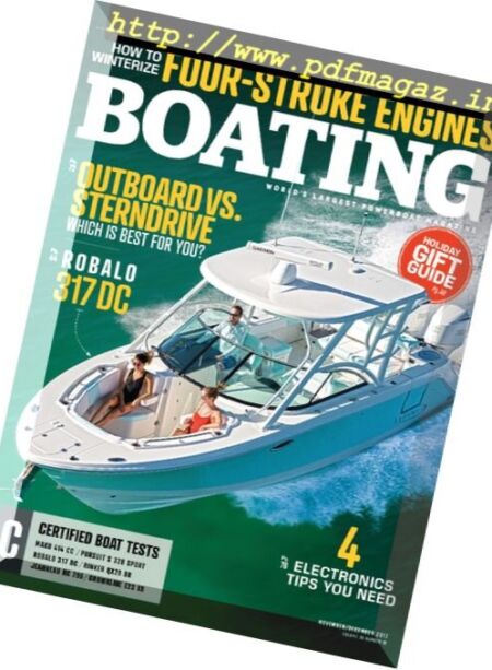Boating – November 2017 Cover