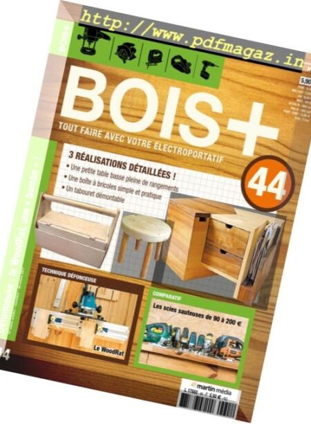 Bois+ – Octobre-Decembre 2017 Cover