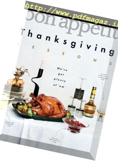Bon Appetit – November 2017 Cover