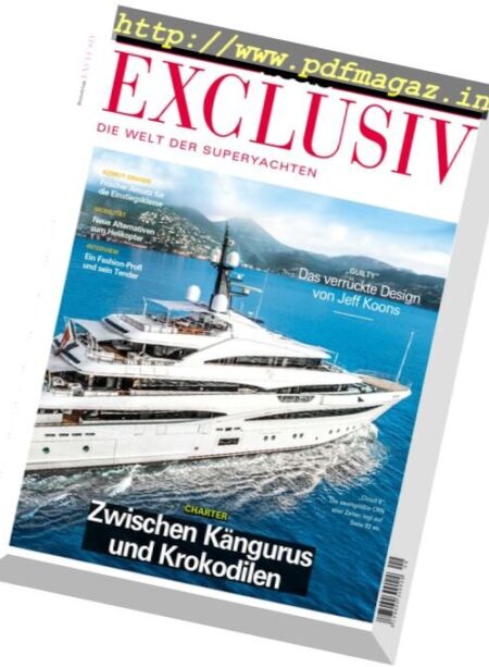 Boote Exclusiv – November 2017 Cover