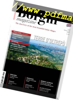 Borghi Magazine – Ottobre 2017