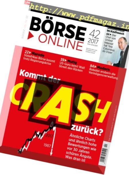Borse Online – 19 Oktober 2017 Cover