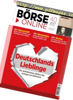Borse Online – 5 Oktober 2017