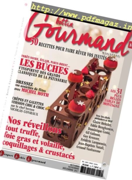 Bottin Gourmand – Octobre-Decembre 2017 Cover