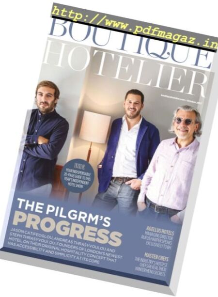Boutique Hotelier – October 2017 Cover