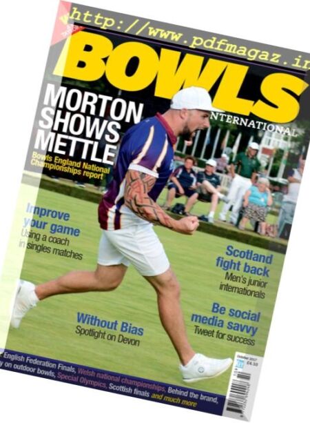 Bowls International – October 2017 Cover