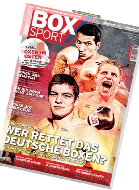 BoxSport – November 2017 Cover