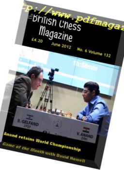 British Chess Magazine – June 2012
