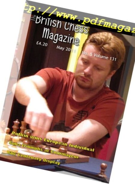 British Chess Magazine – May 2011 Cover