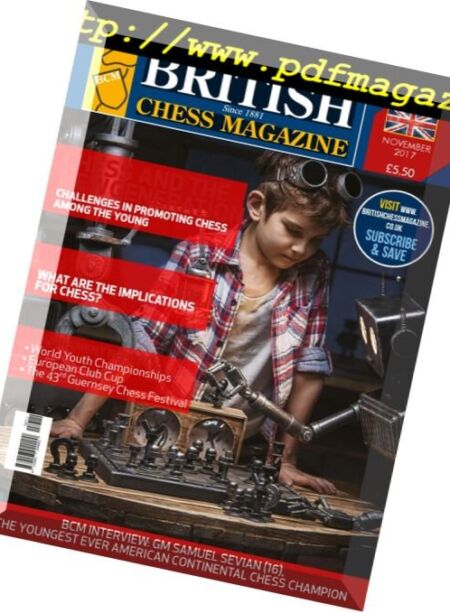 British Chess Magazine – November 2017 Cover