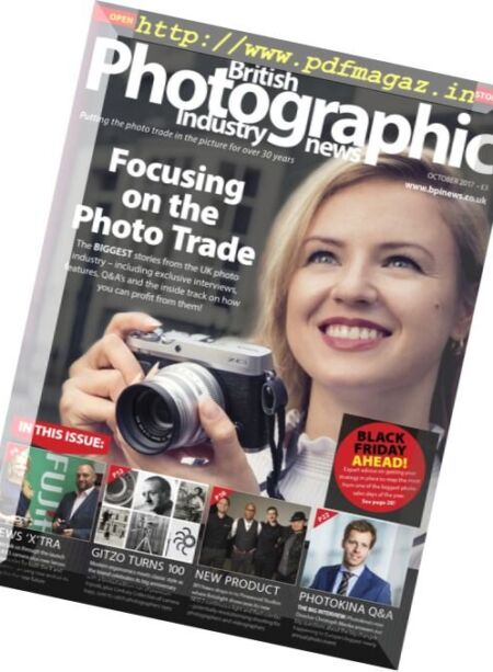 British Photographic Industry News – October 2017 Cover